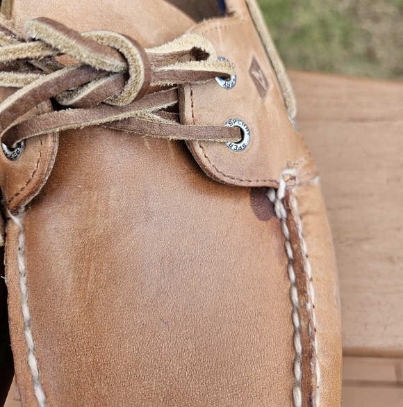 Sperry Men's Brown Leather Loafers Size 12 - Picture 8 of 8